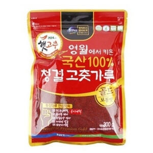 [24년산] 햇 청결고춧가루 (보통맛) 300g