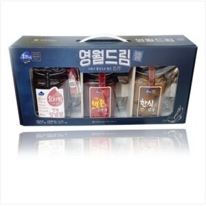 [명절선물] 영월드림선물세트(만능양념장500g/벌꿀고추장500g/한식된장450g)